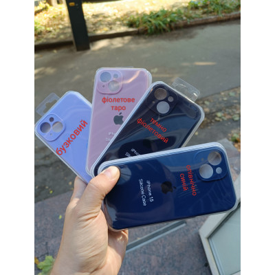 Чохол-накладка Silicone Case Full Cover для iPhone 15 Pro Max 6.7"- опівнічно синій (39)