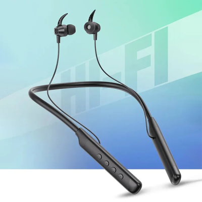 Bluetooth навушники Aspor A612 Magnetic Sport- чорний