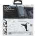 Holder (автотримач) Aspor A520 Fast Charger Wireless (5V / 2A) - чорний
