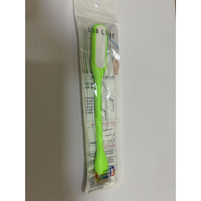  USB LED лампа на гнучкій ніжці, холодне світло