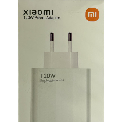 Мережевий зарядний Xiaomi MDY-13-EE 120W- білий
