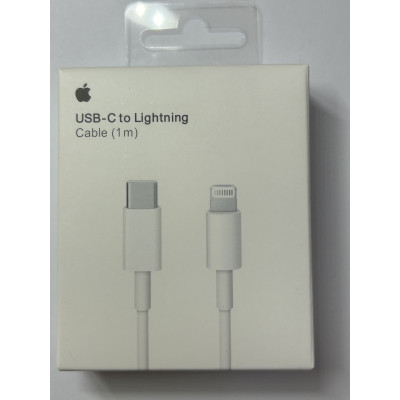 Кабель Apple Type-C to Lightning-білий
