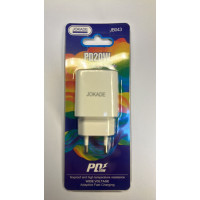 Мережевий зарядний пристрій Jokade JB043 (USB-C/PD20W) -білий