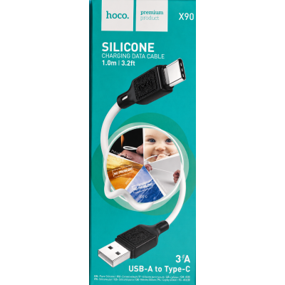 USB кабель Hoco X90 "Silicone" Type-C