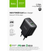 Мережевий зарядний пристрій HOCO C158A Upgrade PD45W (1USB-A/1C) (Black)