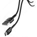 USB кабель Aspor A121 Micro 2.1A/1.2м- черный