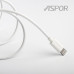 USB кабель Aspor A172 Lightning 2.1A/1.2м- белый