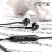 Наушники с микрофоном Aspor A201- черный
