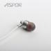 Наушники с микрофоном Aspor A203- серебристый