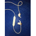 Bluetooth наушники Aspor A615 Magnet- белый