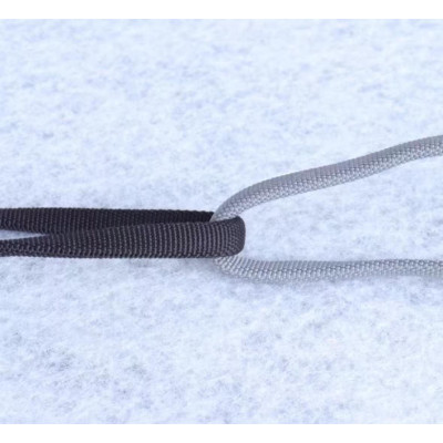 USB кабель Aspor A135 Micro Плоский Nylon 2.4A/1.2м- черный