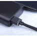 USB кабель Aspor A137 Type-C Плоский Nylon 2.4A/1.2м- черный